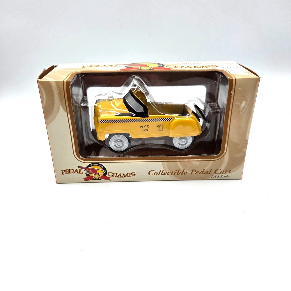 PEDAL CHAMPS Collectible Pedal Cars TAXI - 1:10 Scale - 2000